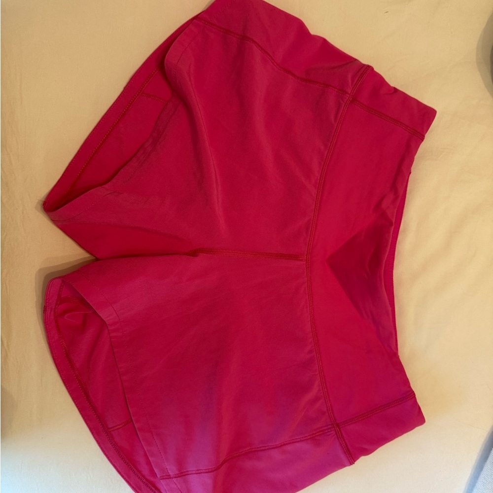 Lululemon Athletica Pink Athletic Shorts